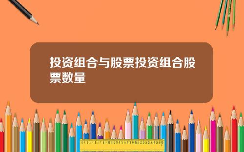 投资组合与股票投资组合股票数量